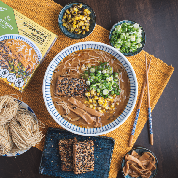 Ramen au tofu épicé